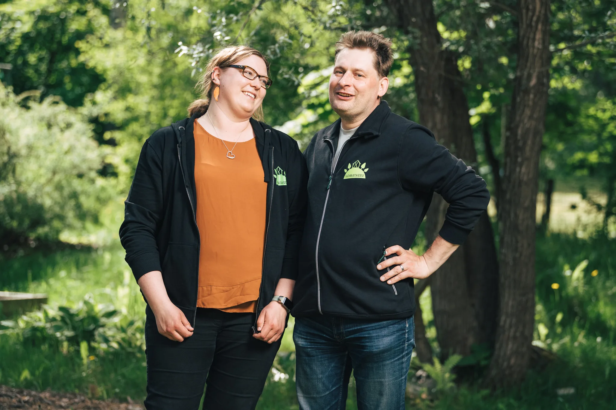 Voimatassun yrittäjäpariskunta Eeva Ja Tomi